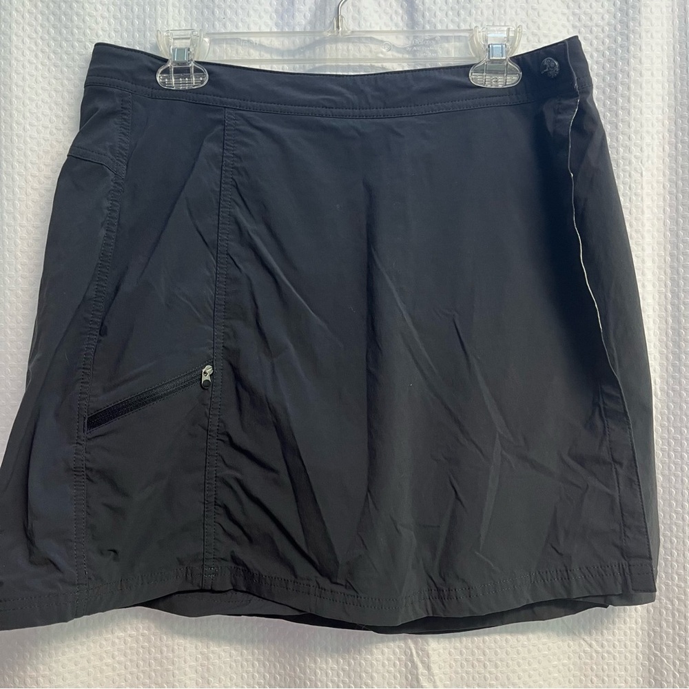 L.L. Bean Women’s Black Wrap‎ Skort Hiking Walking Classic Casual 10